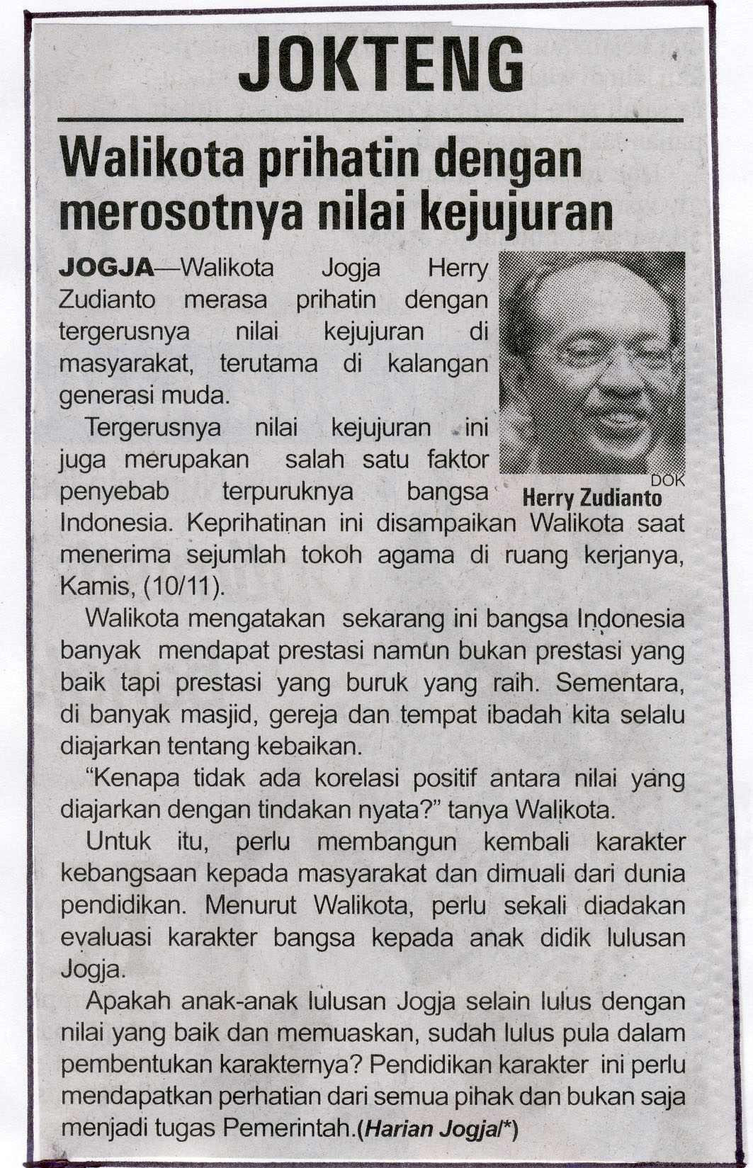 Kliping jogja terbaru